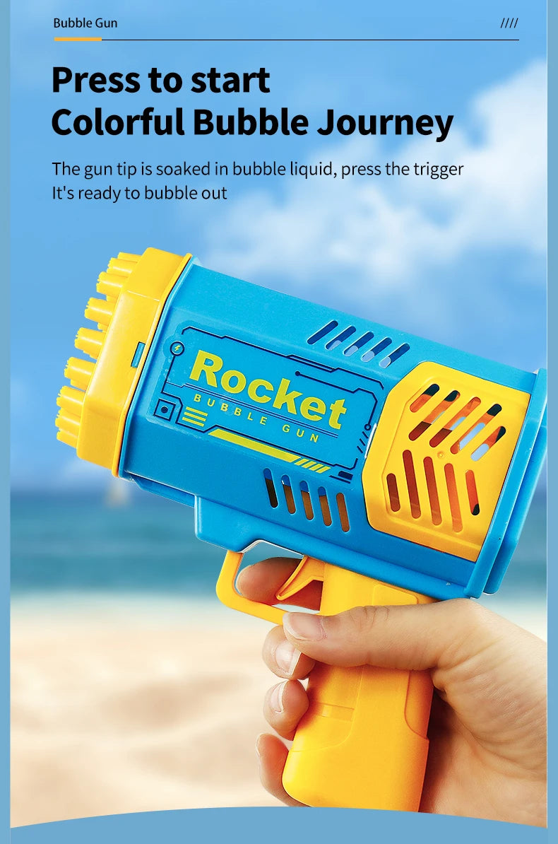 Galaxy Bubbles Electric Gun for Kids Fun ATHLEXES