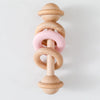 EcoBaby Wooden Rattles and Silicone Teether Set for Infants ATHLEXES