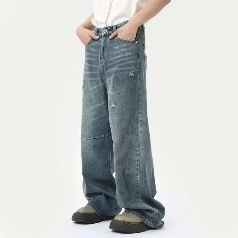 Urban Escape Loose Fit Denim Trousers ATHLEXES
