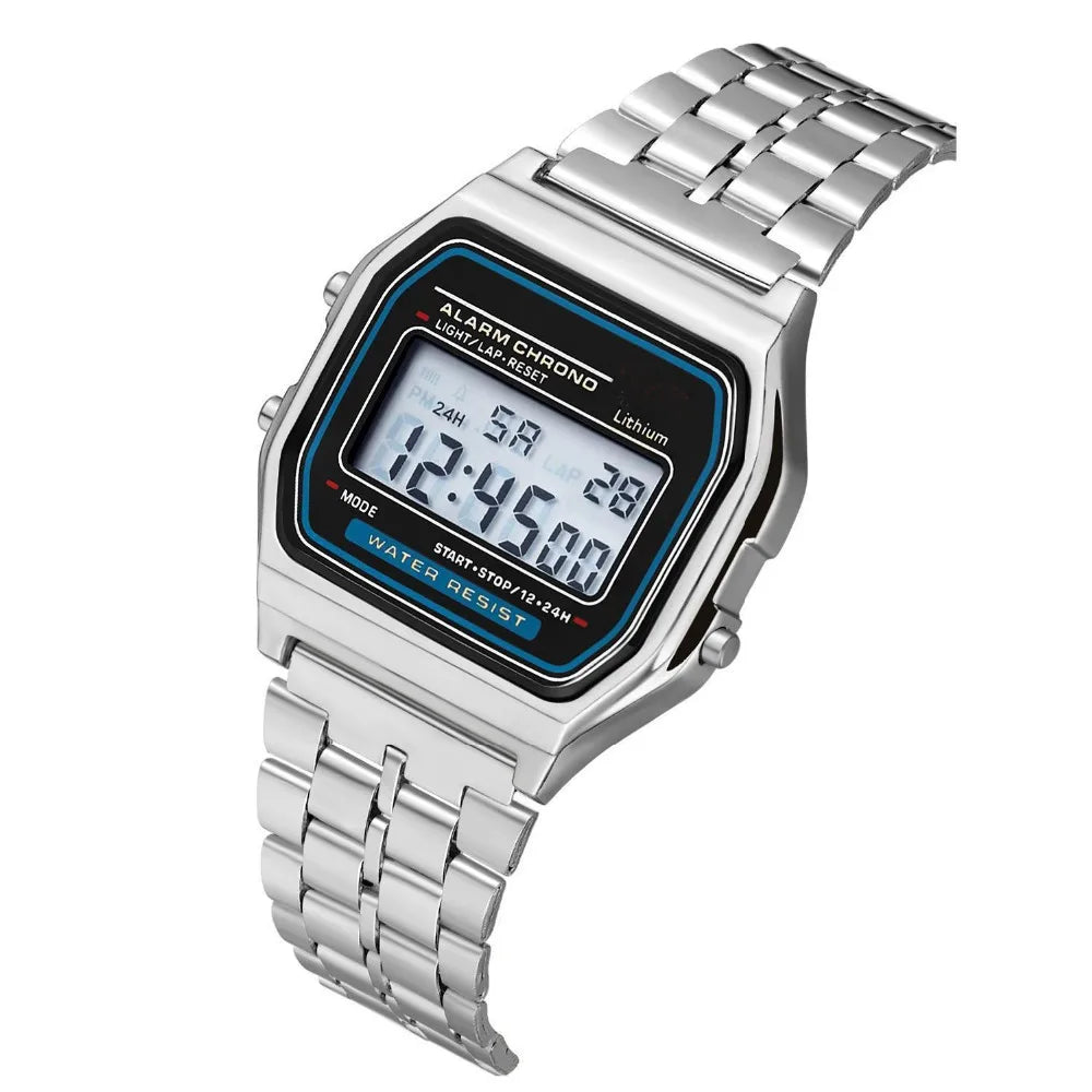 UltraThin Gold Silver LED Watch ATHLEXES