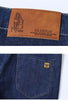 Light Blue Casual Denim Straight Fit Trousers ATHLEXES