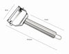 4in1 Stainless Steel Kitchen Peeler & Grater Tool ATHLEXES