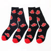 Akatsuki Cloud Cosplay Socks for Halloween Fun ATHLEXES