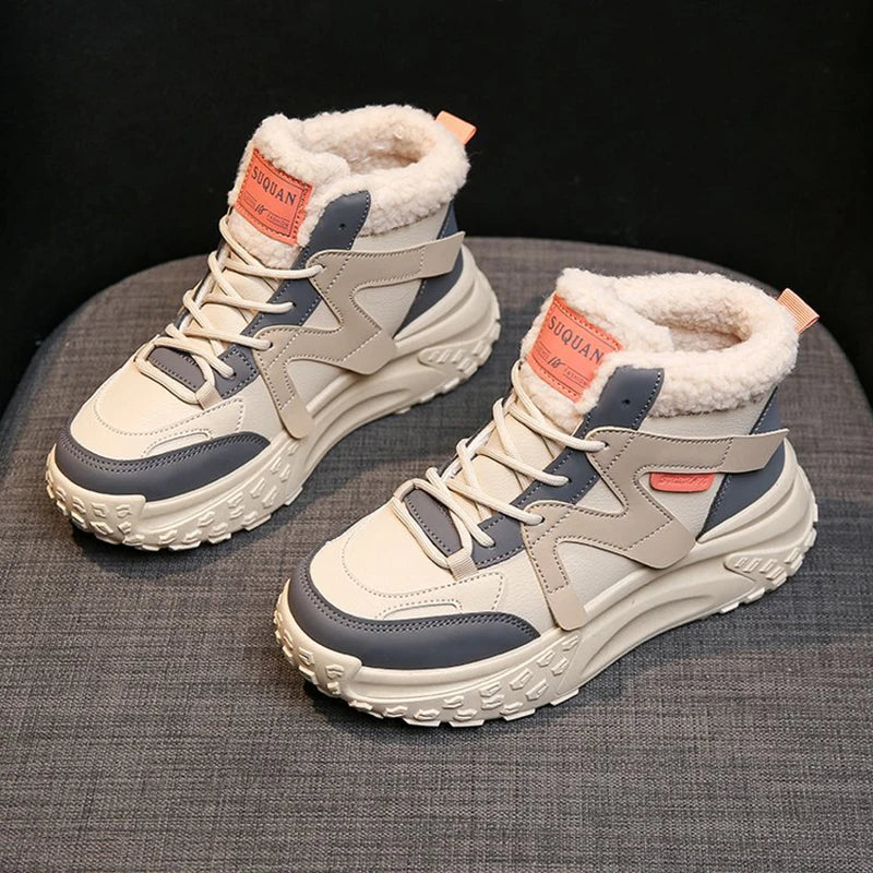 LuxSoft High Top Women's Plush Dad Shoes 2023 ATHLEXES