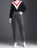 Plush Corduroy Harem Pants for Cozy Autumn Style ATHLEXES
