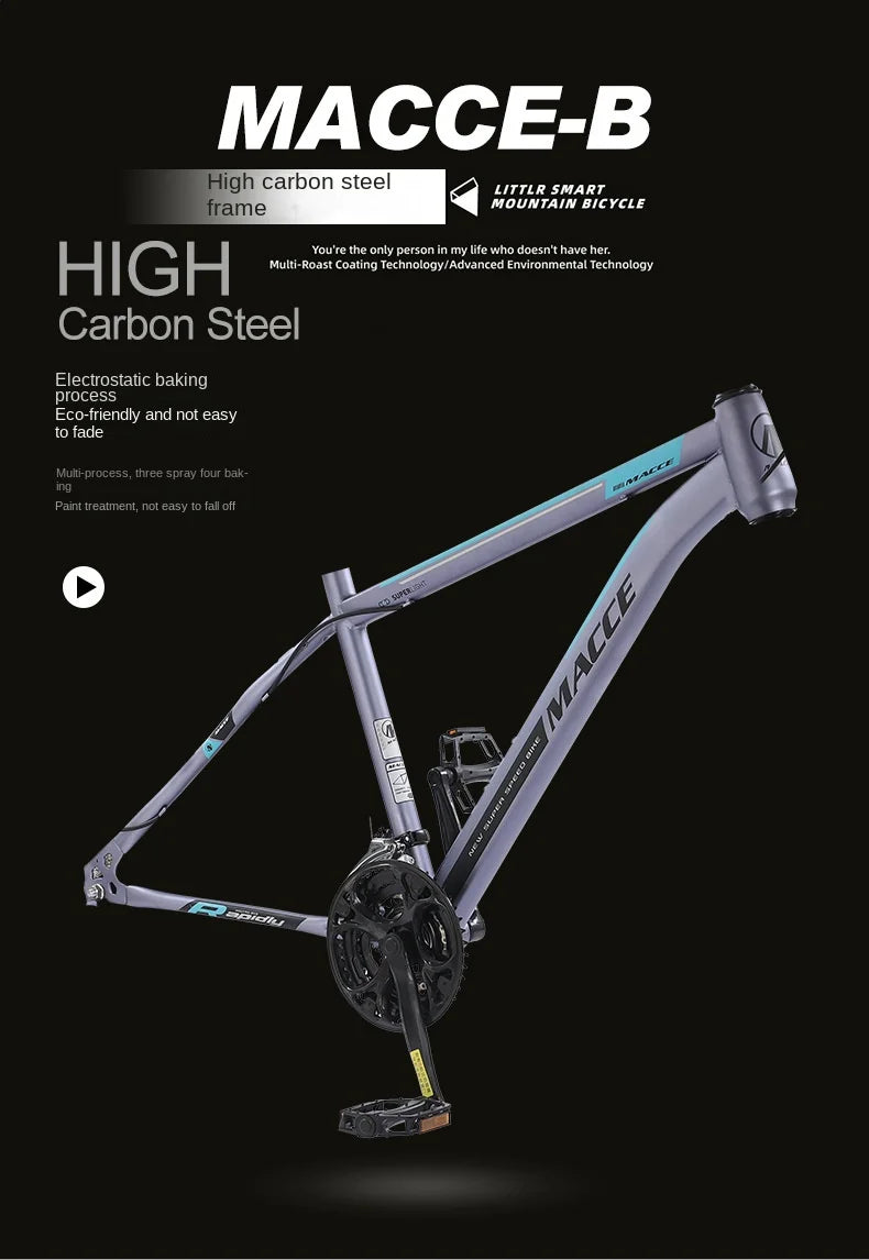 Chase 26 Inch Comfort Shock Absorber Mountain Bike ATHLEXES