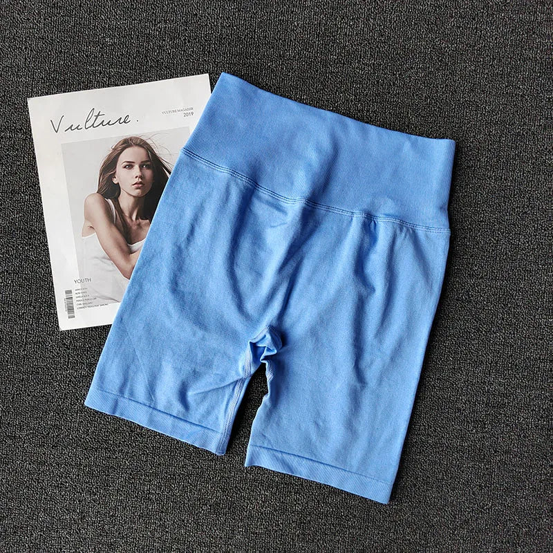 Seamless High Waist Yoga Shorts for Women ATHLEXES