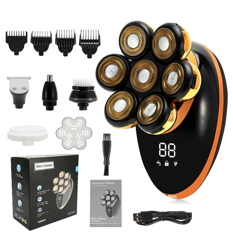 Men's 7D Luxe Electric Shaver & Grooming Kit ATHLEXES