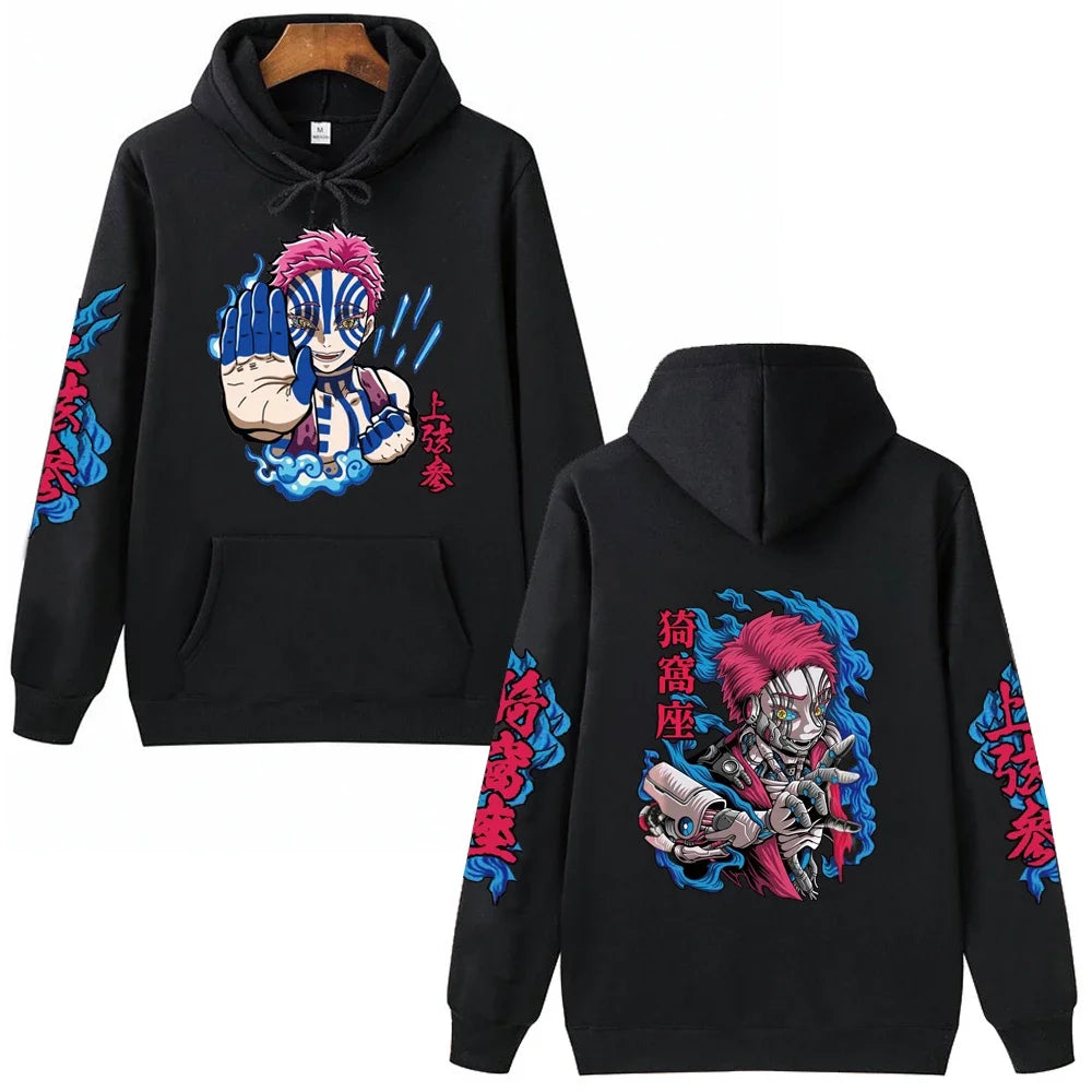 Demon Slayer Anime Hoodie Tomioka Giyuu Printed Sweatshirt ATHLEXES