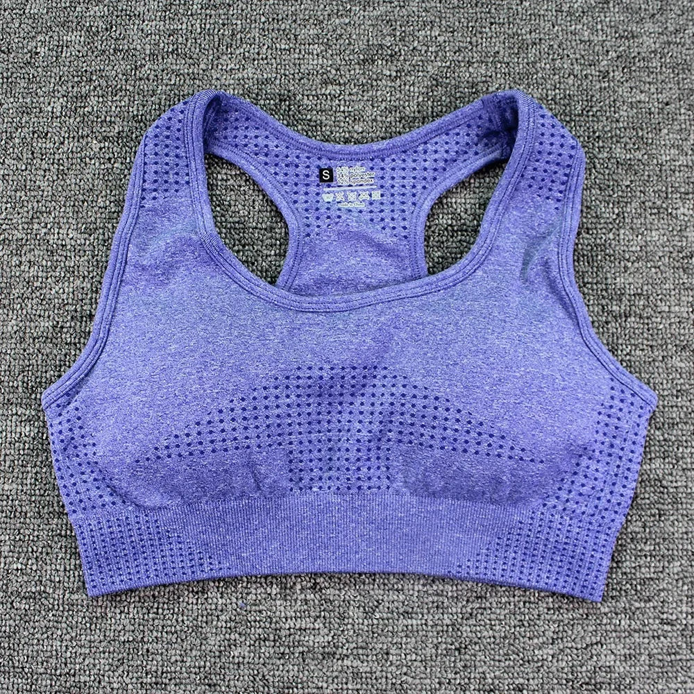 Seamless DotFit Women's Support Sports Bra ATHLEXES