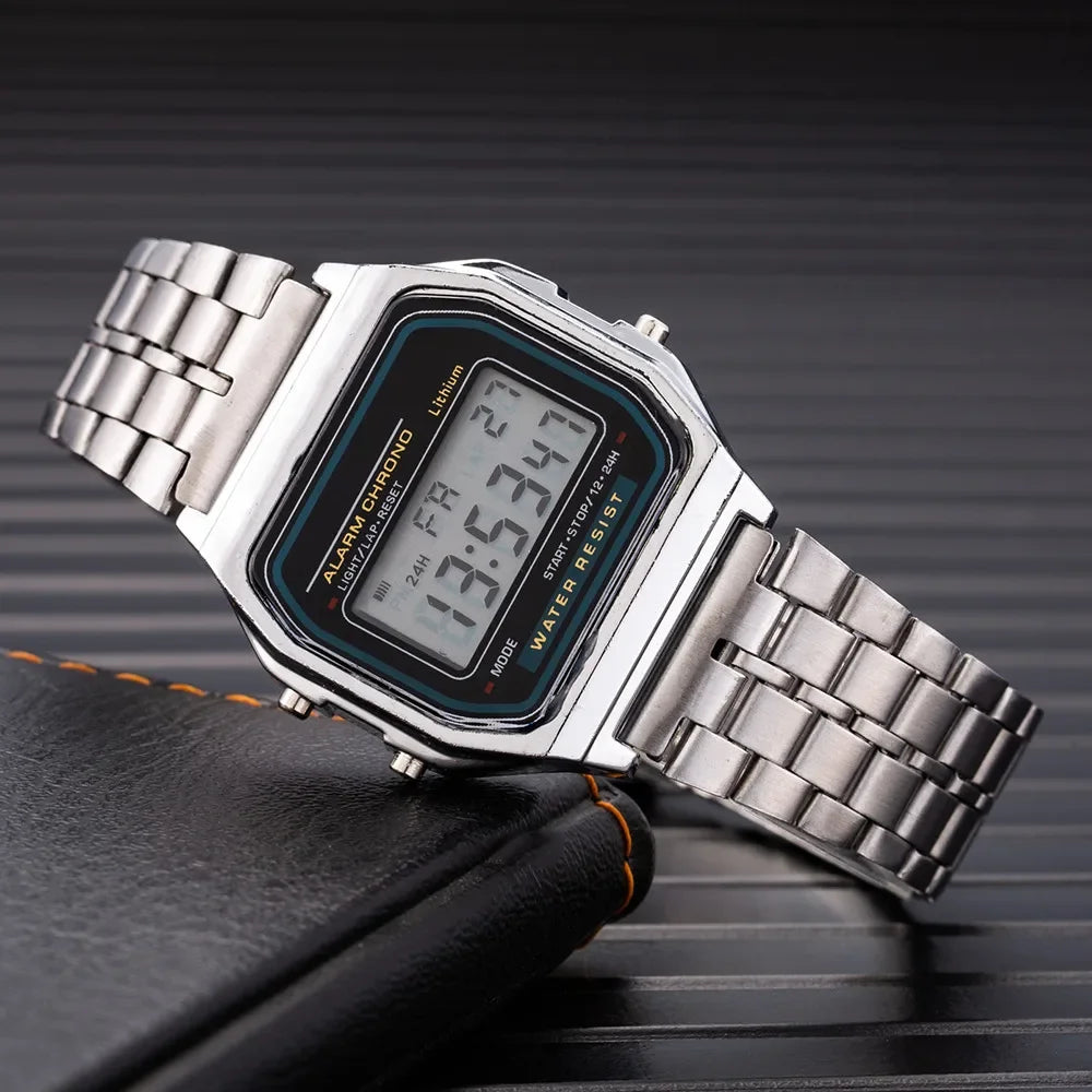 Luxury Stainless Steel Business Men's Watch ATHLEXES