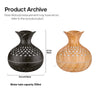Wood Grain USB Aroma Humidifier 300ml Atomizer ATHLEXES