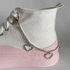Chic Heart Tassel Boot Shoe Chain Jewelry for Trendy Sneakers ATHLEXES