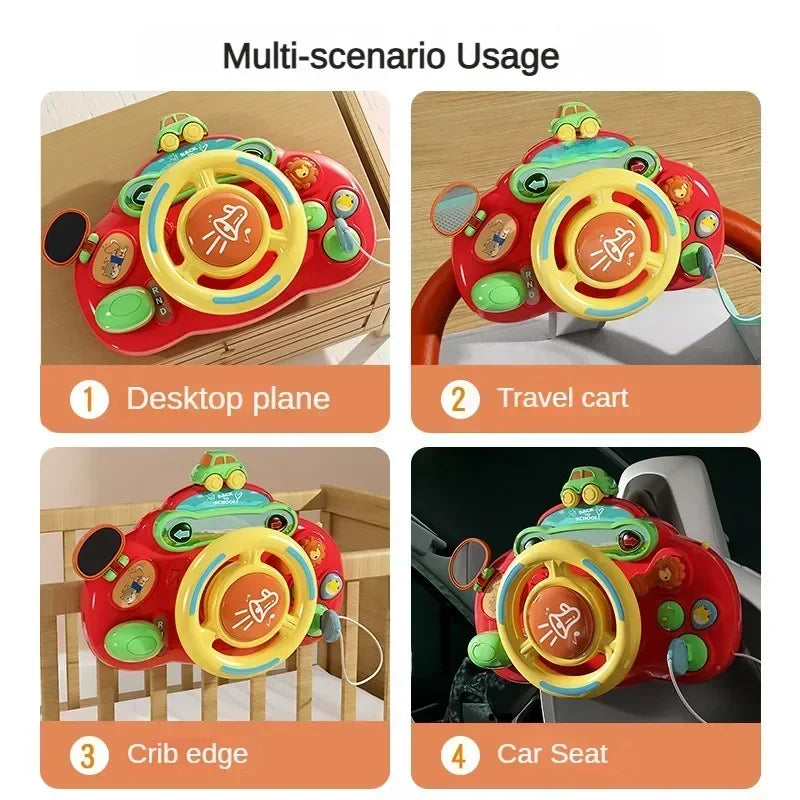 ToddlerDrive Electric Steering Wheel Toy ATHLEXES