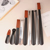 Elegant Stainless Steel Shoe Horn with Leather Cover ATHLEXES