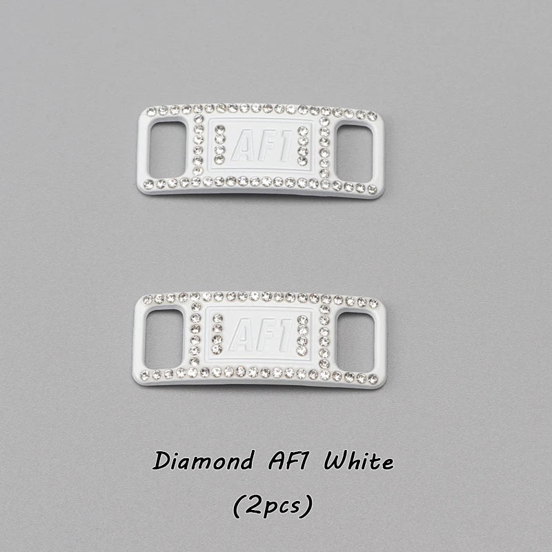 Diamond Luxury AF1 Shoelace Charms with Metal Buckle ATHLEXES