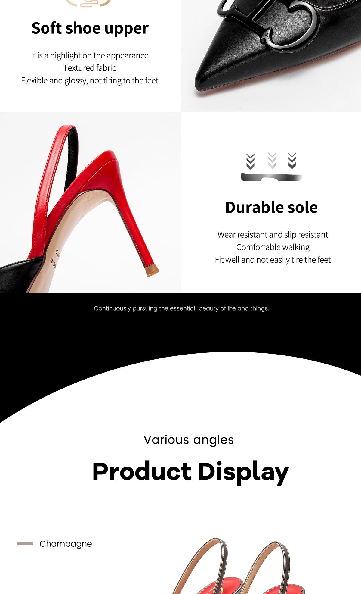 CHCH Destiny Strappy High Heels for Elegant Occasions ATHLEXES