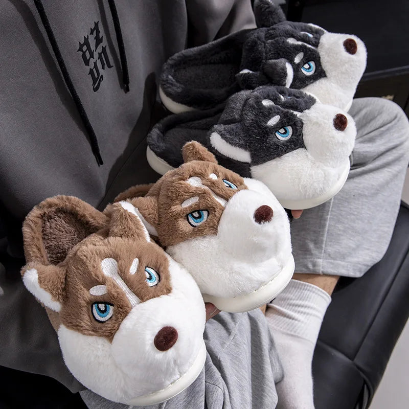 CozyPaw Cartoon Dog Indoor Slippers ATHLEXES