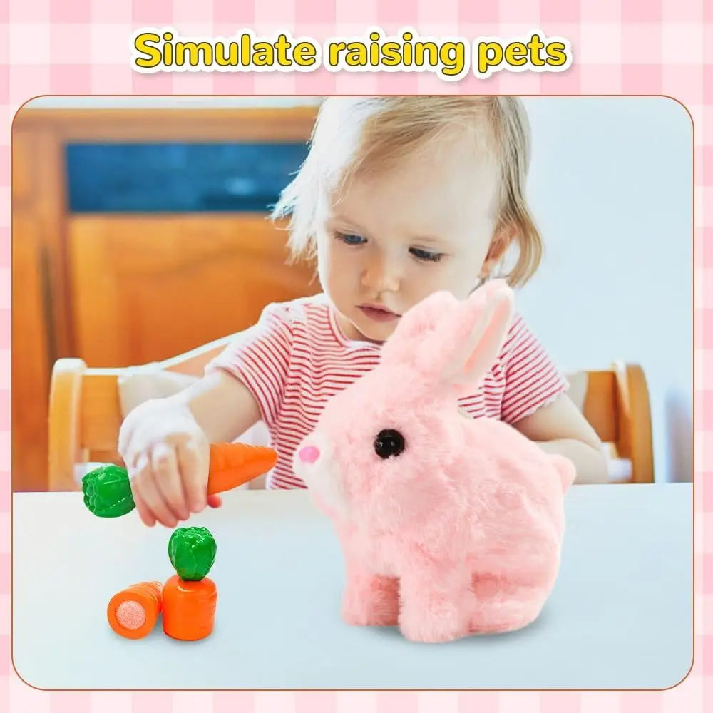 Interactive Plush Electric Bunny Toy ATHLEXES