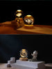 Luminous Saturn 3D Solar System Crystal Sphere ATHLEXES