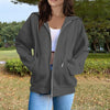 Chic Comfort 2024 Zip-Up Warm Hooded Sweatshirt for Women ATHLEXES