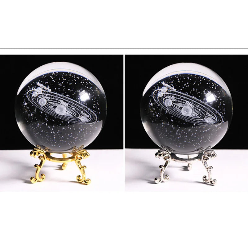 Galactic Wonders 3D Crystal Planet Sphere Decor ATHLEXES