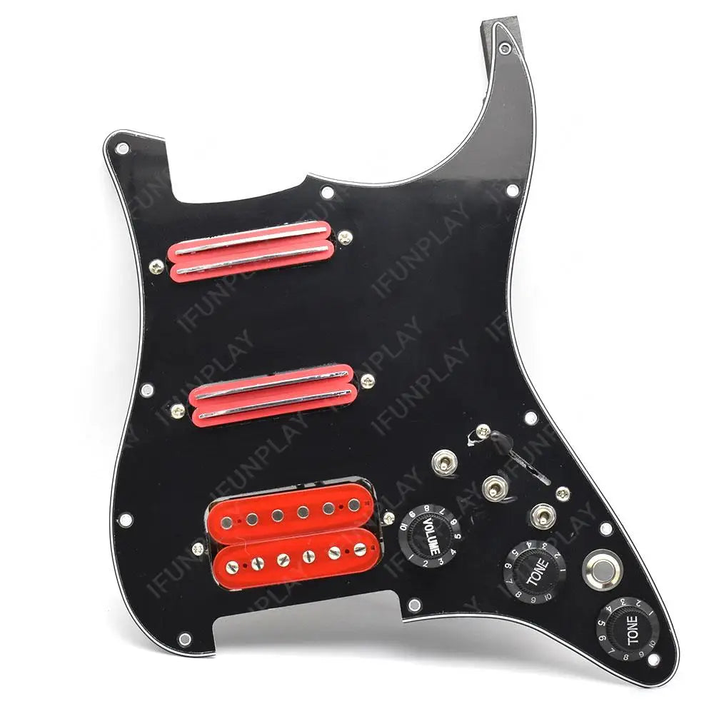 SSH Loaded Pickguard with Silence Switch for ST Guitar ATHLEXES