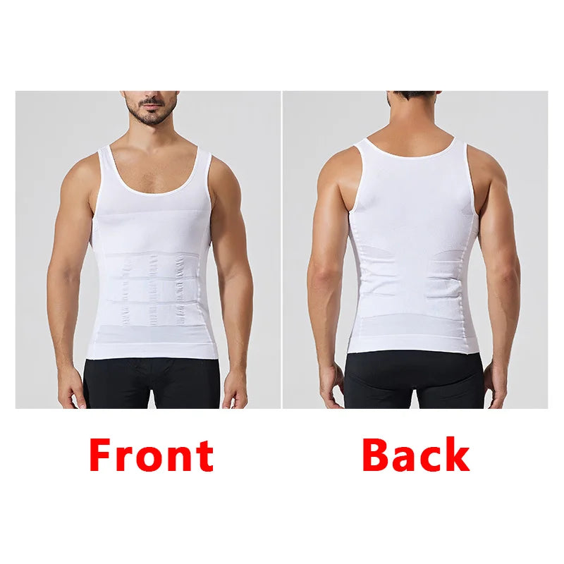 YBFDO Men's Slimming Compression Vest for Ultimate Body Control ATHLEXES