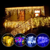 Enchanting LED Fairy Curtain Lights for Outdoor Decor ATHLEXES