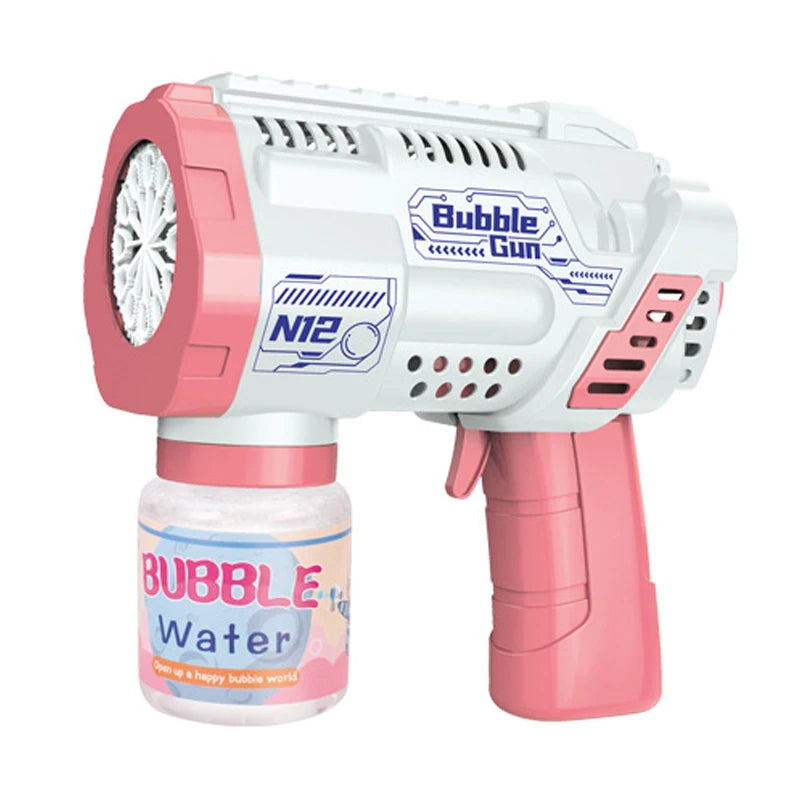 GlowBurst 12-Hole Electric Bubble Blaster ATHLEXES
