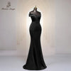 Pink Mermaid Elegance Off Shoulder Evening Dress ATHLEXES