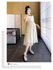 Chic Summer Maternity A-Line Midi Dress ATHLEXES