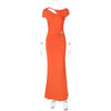Elegant Backless Long Dress for Women ATHLEXES