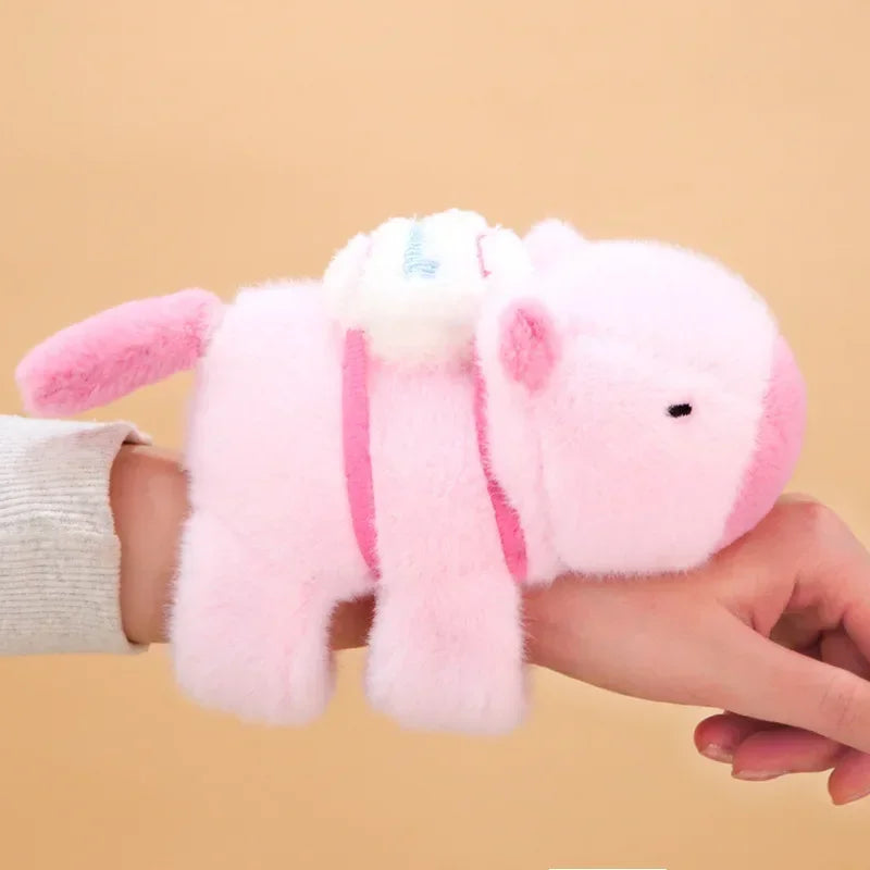Kawaii Capybara Plush Snap Bracelet Toy ATHLEXES