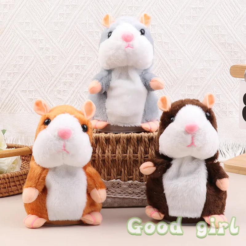 TalkMate Interactive Plush Hamster Toy ATHLEXES