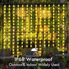 RGB Smart LED Curtain Lights for Holiday Elegance ATHLEXES