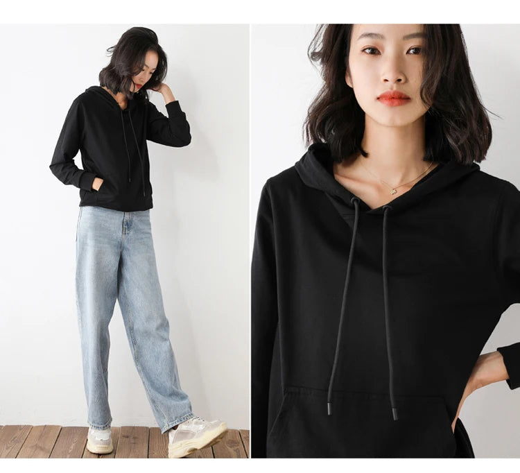 CozyCotton Loose Fit Hoodie for Women ATHLEXES