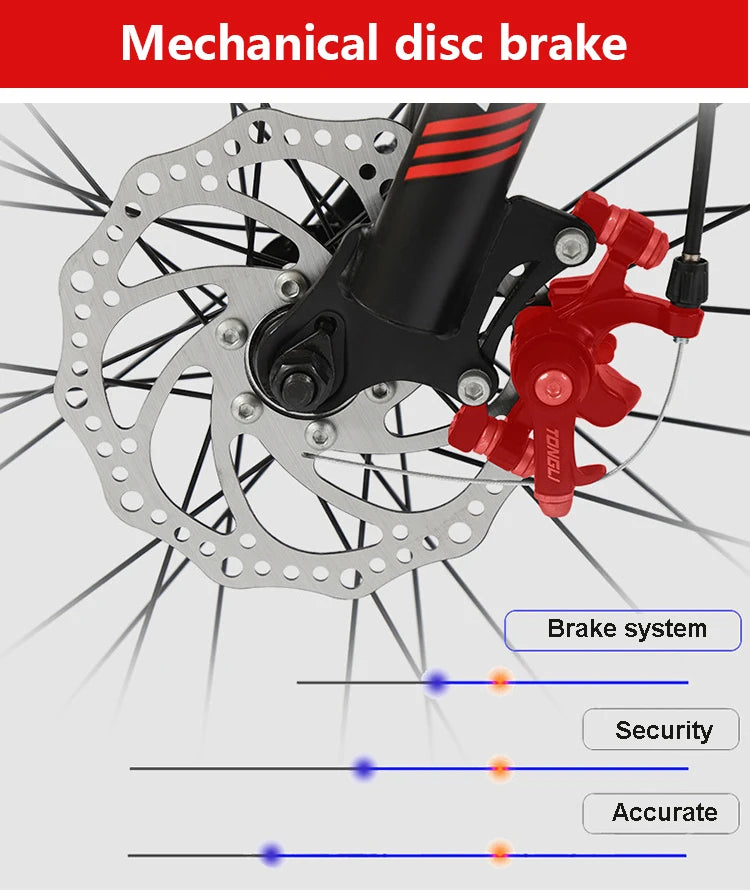 YTYIN Folding Hybrid Mountain Bike ATHLEXES