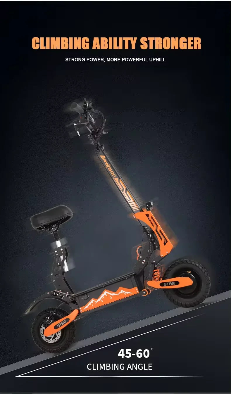 DT08 2024 Elite 5600W Dual Motor Electric Scooter ATHLEXES