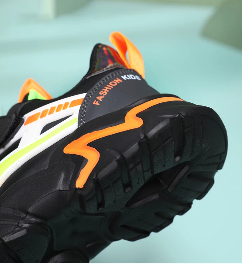 AquaStride Kids Waterproof Leather Sneakers ATHLEXES