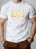Classic 1972 Cotton Summer T-Shirt for Men ATHLEXES