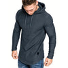 Lightweight Solid Color Hooded Sweatshirt ATHLEXES