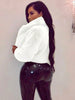 Velvet Luxe Faux Fur Cardigan Jacket ATHLEXES