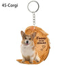 Heartfelt Dog Angel Pendant Keychain ATHLEXES