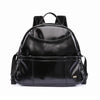 ChicBlack PU Diaper Backpack for Stylish Moms ATHLEXES