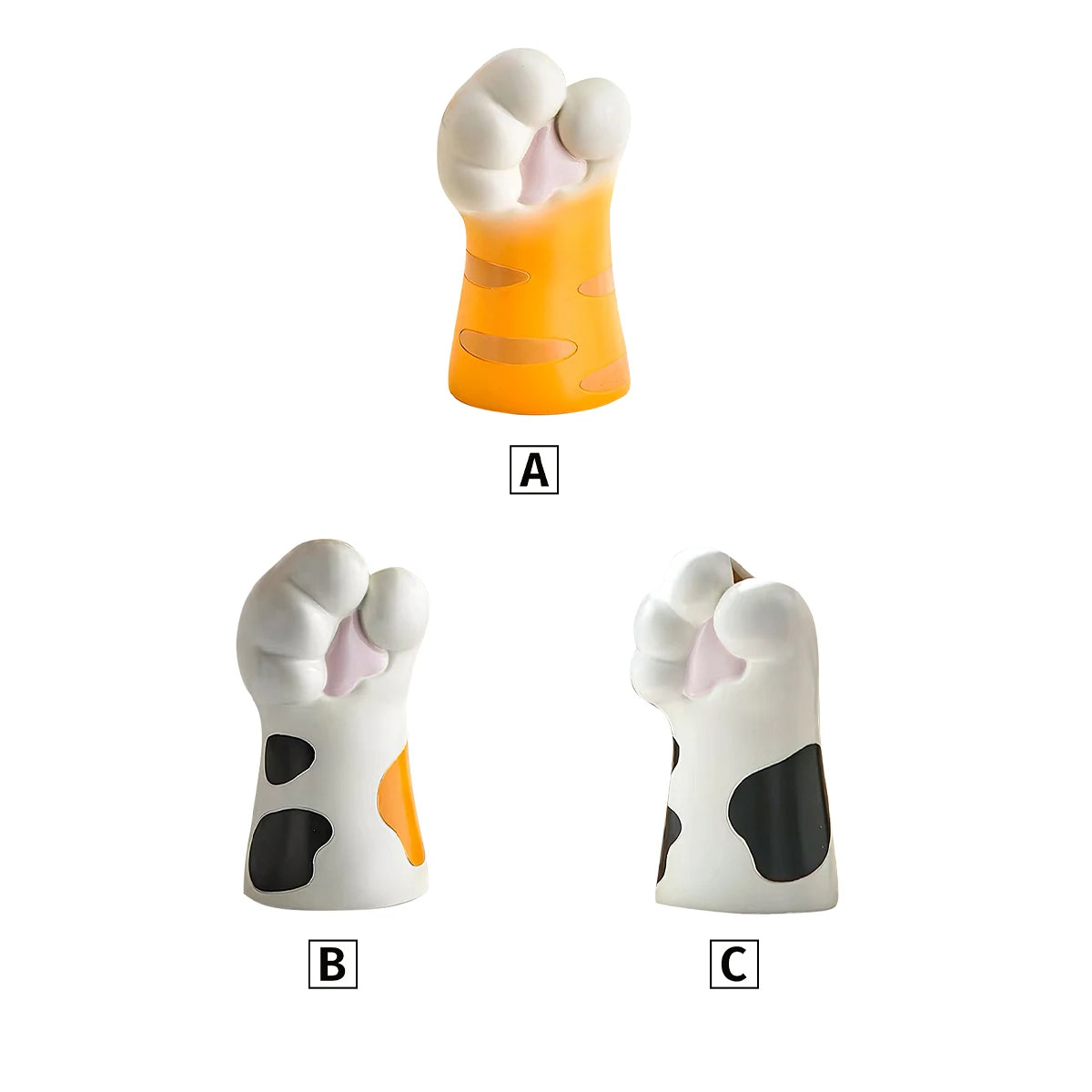 ClawShaped Resin Vase for Flowers and Storage ATHLEXES