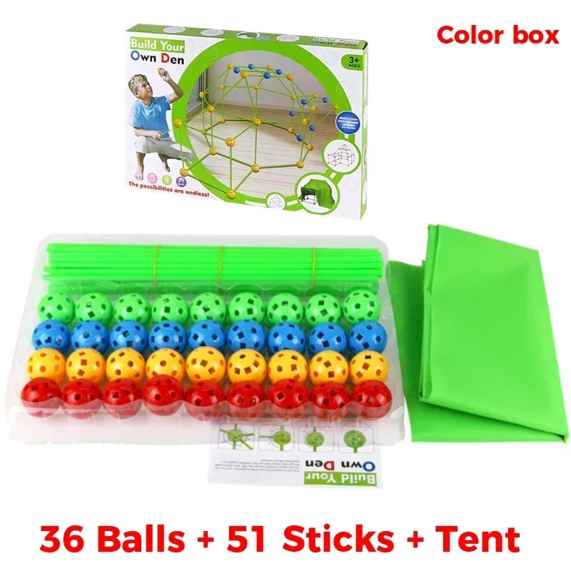 Creative Fort Builder Kits for Kids' Playtime Fun ATHLEXES