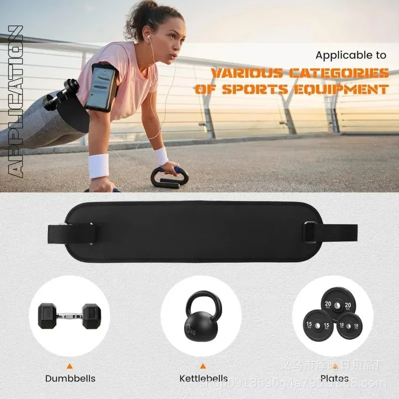 Premium Hip Thrust Adjustable Weight Training Belt ATHLEXES