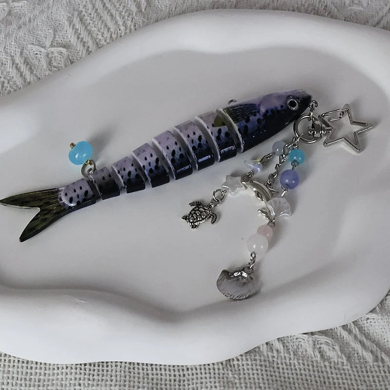 Catchy Fish Keychain for Fishing Enthusiasts ATHLEXES