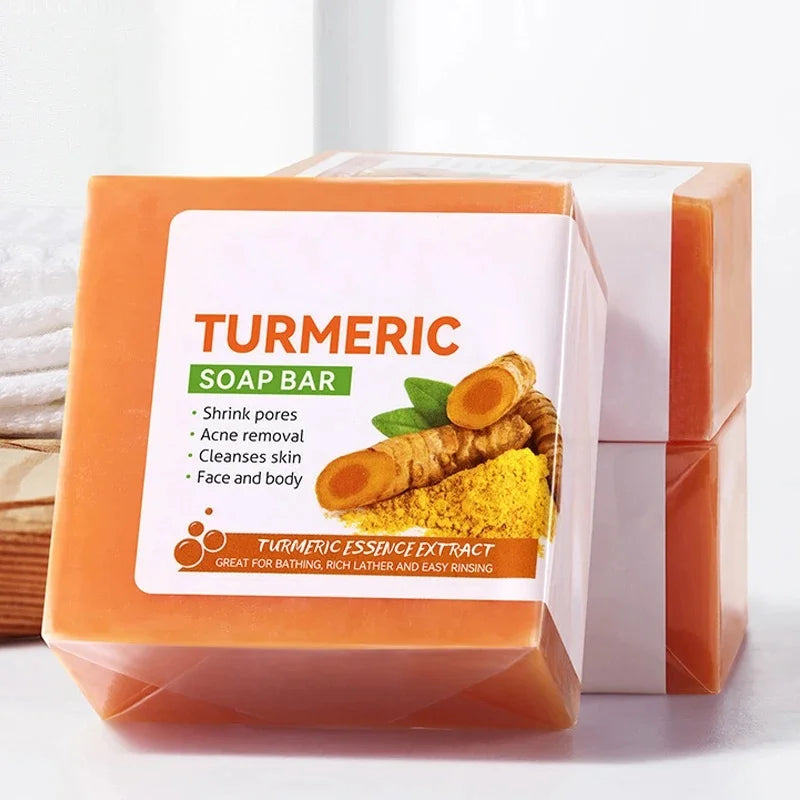 Turmeric Glow Handmade Soap for Brightening Skin ATHLEXES